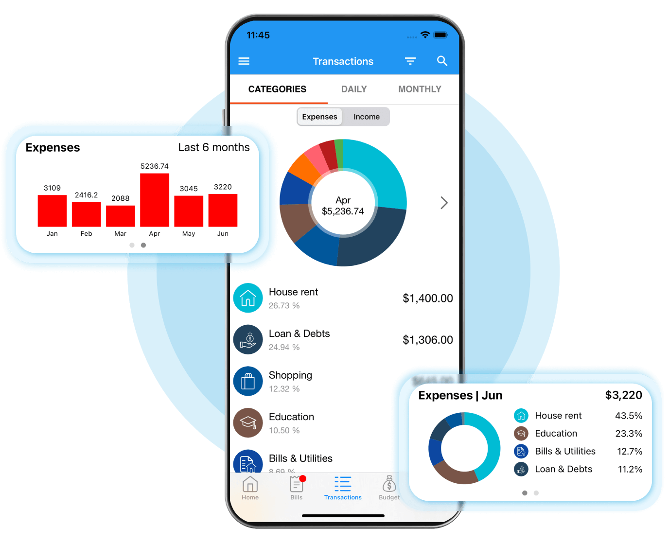 Bill Organizer App